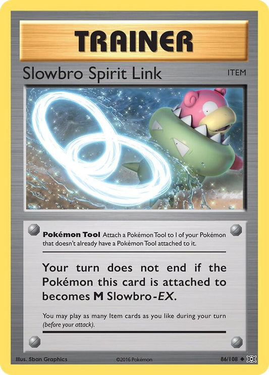 Slowbro Spirit Link - Uncommon - Reverse Foil - EVO EN - 86/108