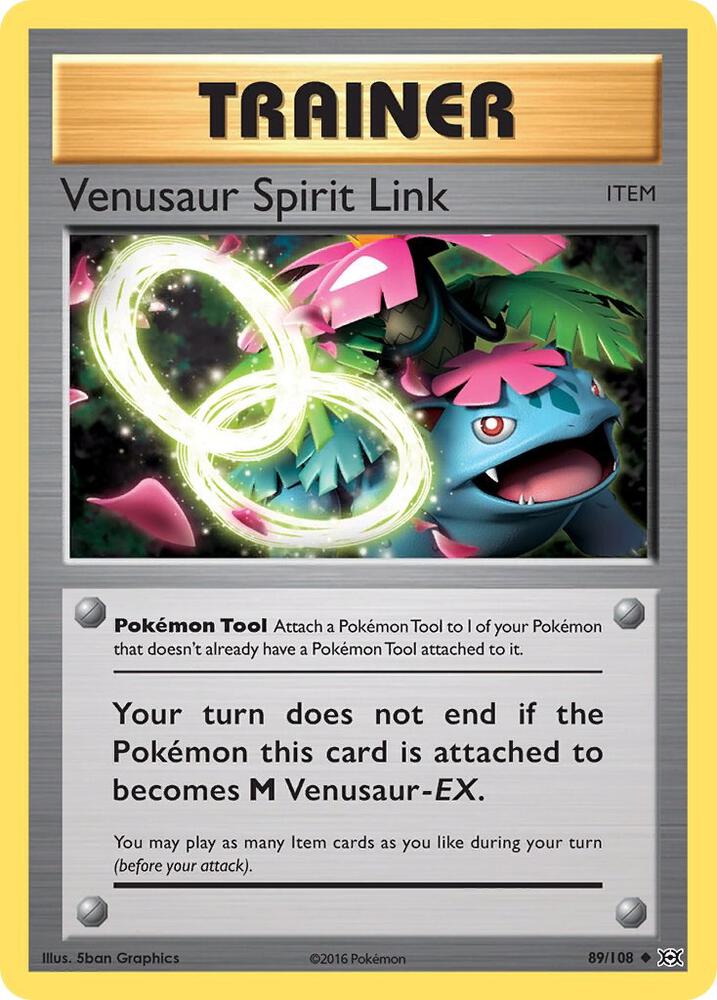 Venusaur Spirit Link - Uncommon - Reverse Foil - EVO EN - 89/108