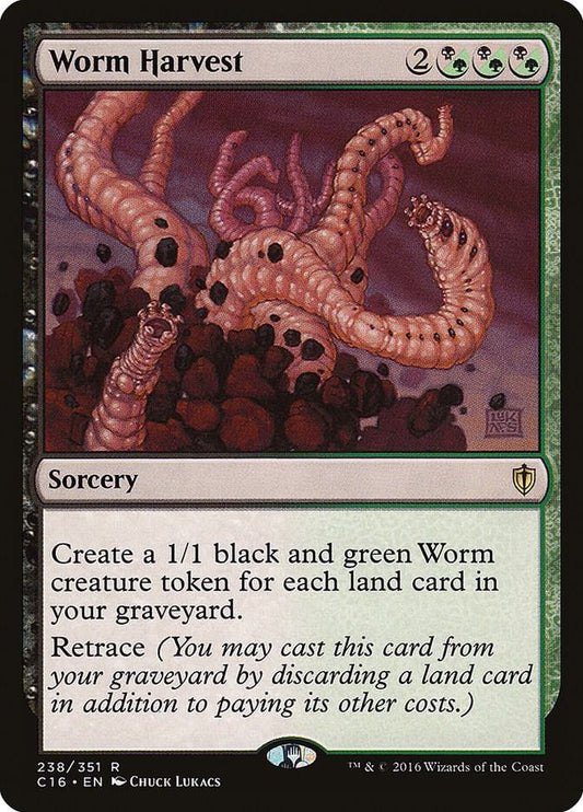 Worm Harvest - Rare - 238/351