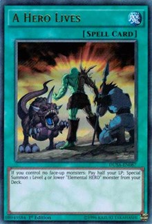 A Hero Lives (Ultra Rare) - 1st Edition - DUSA-EN087