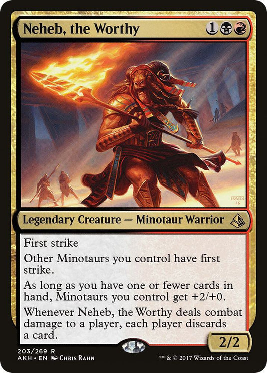 Neheb, the Worthy - Rare - 203/269