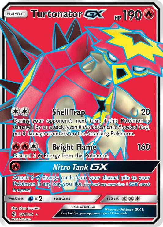 Turtonator GX - Holofoil - 131/145
