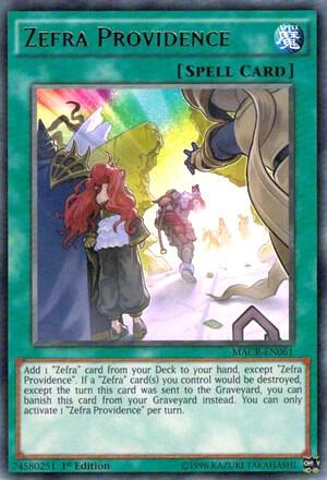 Zefra Providence - Rare - 1st edition - MACR-EN061