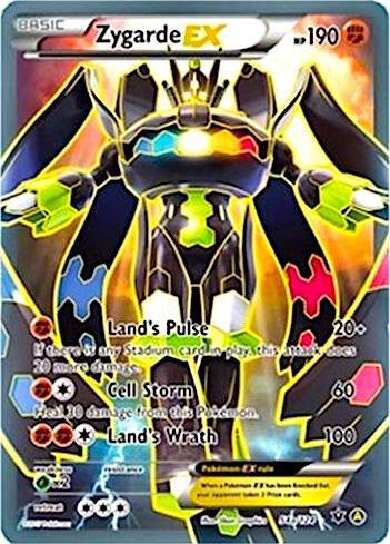 Zygarde EX - Alternate Art Promo - 054a/124