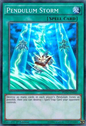 Pendulum Storm (Super Rare) - 1st Edition - PEVO-EN035