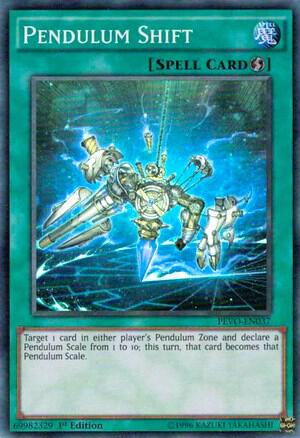 Pendulum Shift (Super Rare) - 1st Edition - PEVO-EN037