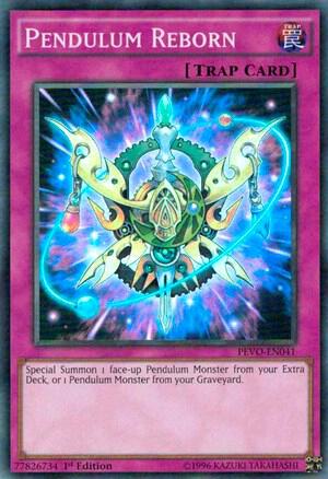 Pendulum Reborn - super rare - 1st edition - PEVO-EN041