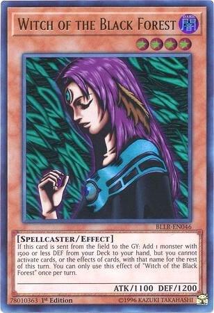 Witch of the Black Forest (Ultra Rare) - 1st Edition - BLLR-EN046