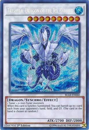 Trishula, Dragon of the Ice Barrier - 1st Edition - BLLR-EN060