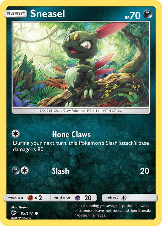Sneasel - Reverse Holo - Common - 85/147
