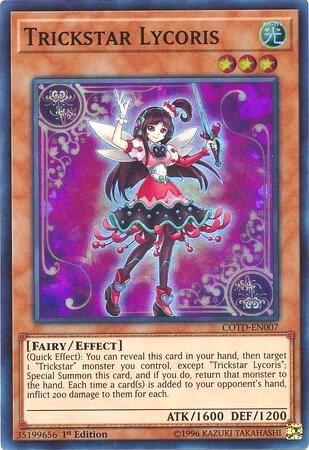 Trickstar Lycoris - Super Rare - 1st Edition - COTD-EN007