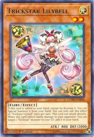 Trickstar Lilybell - Rare - 1st Edition - COTD-EN006