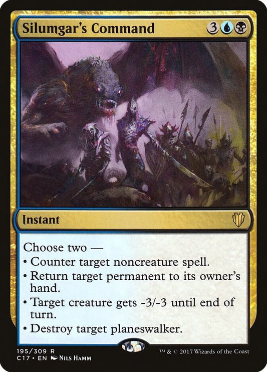 Silumgar's Command - Rare - 195/309