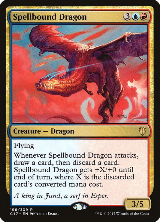 Spellbound Dragon - Rare - 196/309