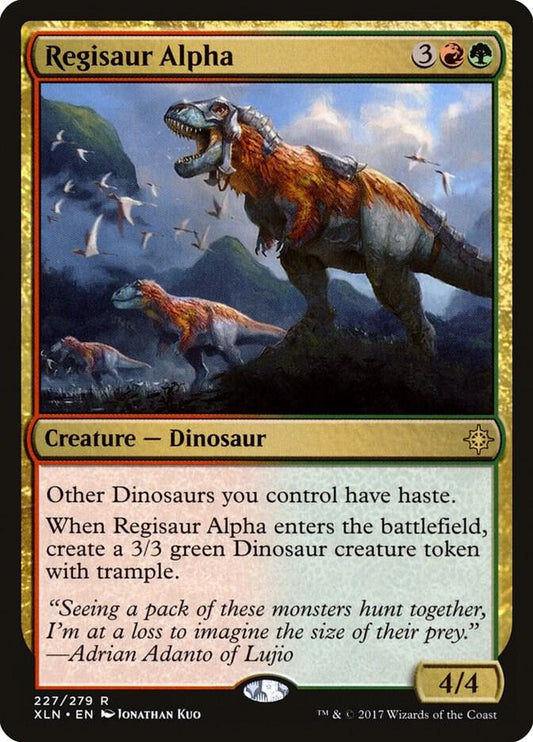 Regisaur Alpha - Rare - 227/279