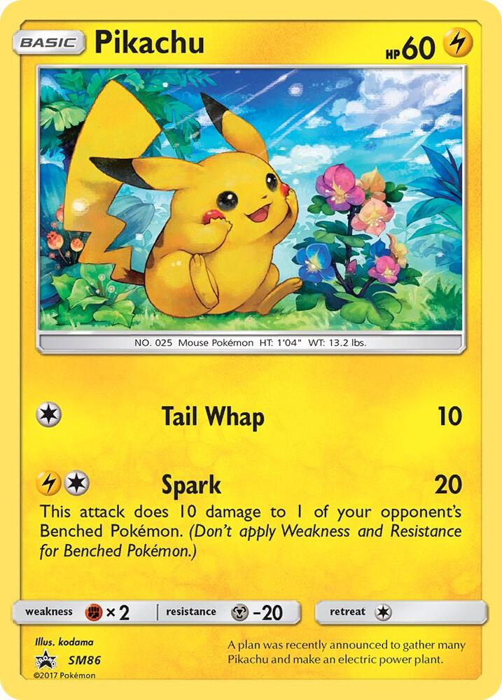 Pikachu - Holofoil Promo - SM86