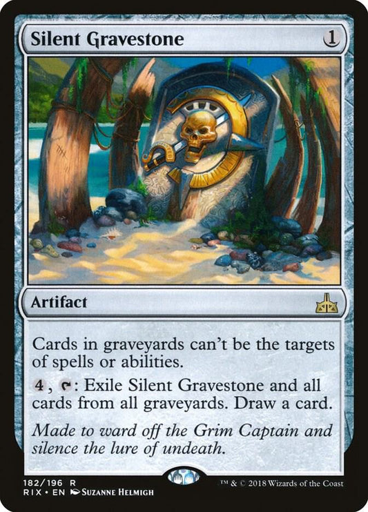 Silent Gravestone - Rare - 182/296