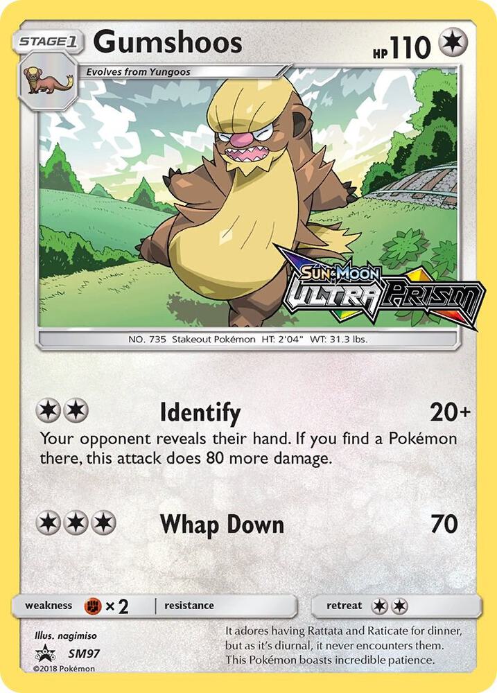 Gumshoos (Prerelease) - Promo - SM97