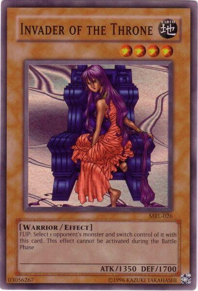 Invader of The Throne - Super Rare - Unlimited - MRL-EN026