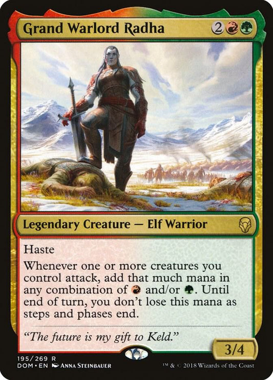 Grand Warlord Radha - Rare - 195/269