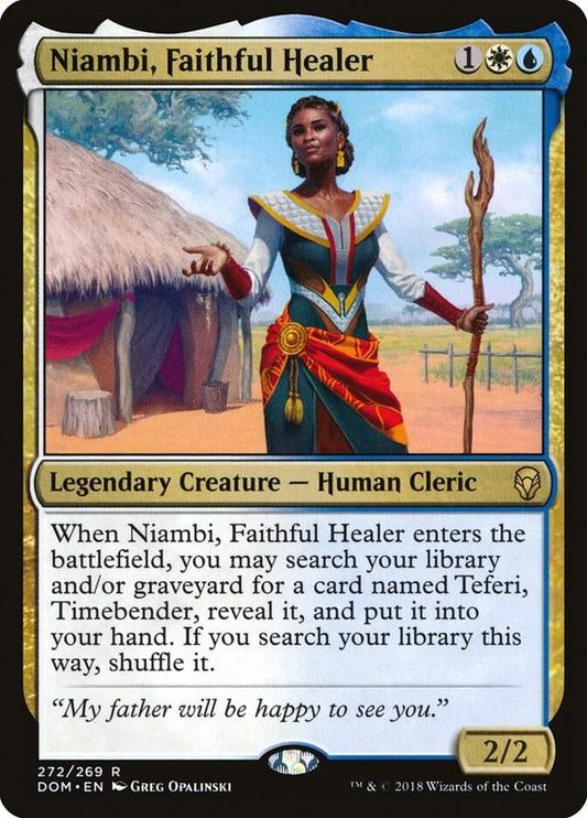 Niambi, Faithful Healer - Rare - 272/269