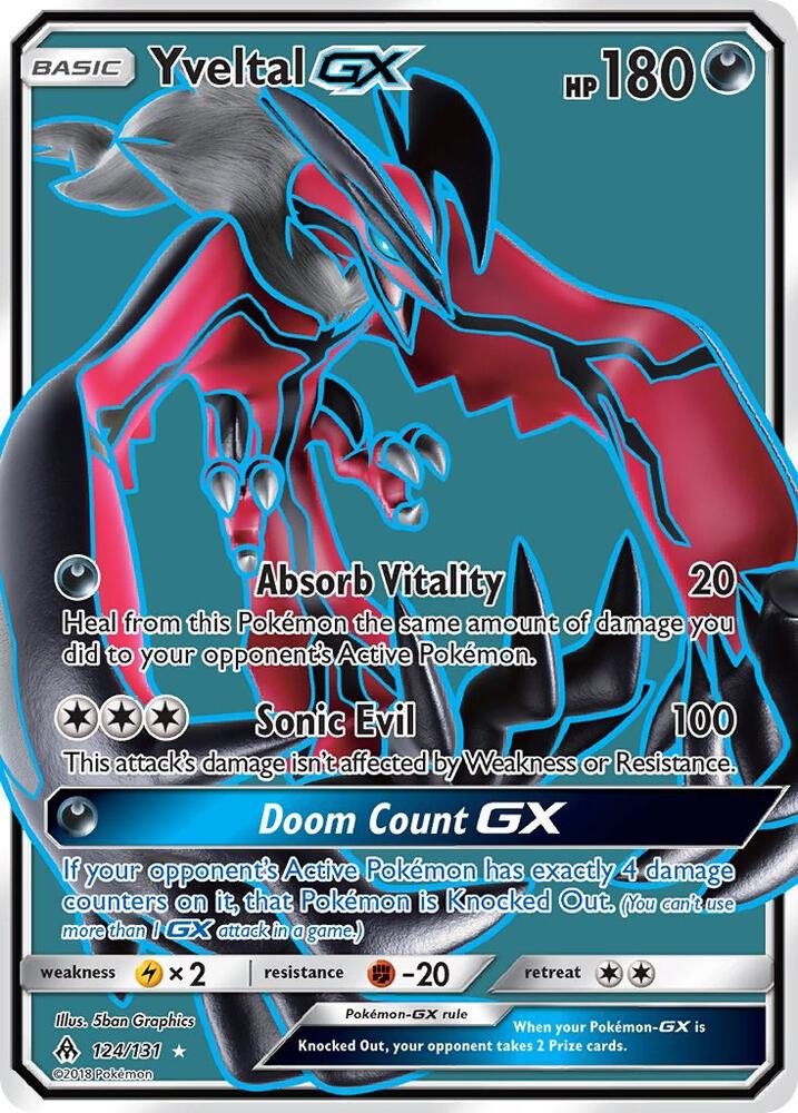Yveltal GX - Holofoil - 124/131
