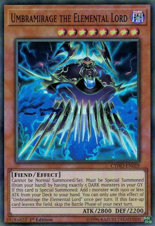 Umbramirage the Elemental Lord - Super Rare -