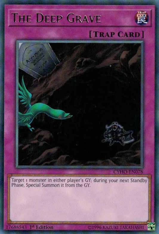 The Deep Grave - Rare - 1st Edition - CYHO-EN078