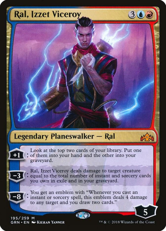 Ral, Izzet Viceroy - Rare - 195/259