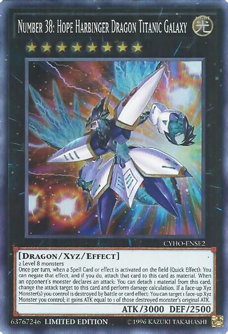 Number 38: Hope Harbinger Dragon Titanic Galaxy - CYHO-ENSE2