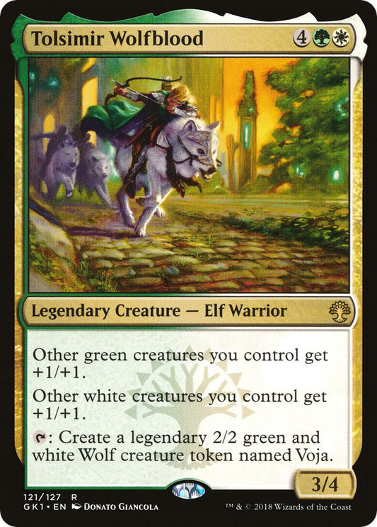 Tolsimir Wolfblood - Rare - 121/127