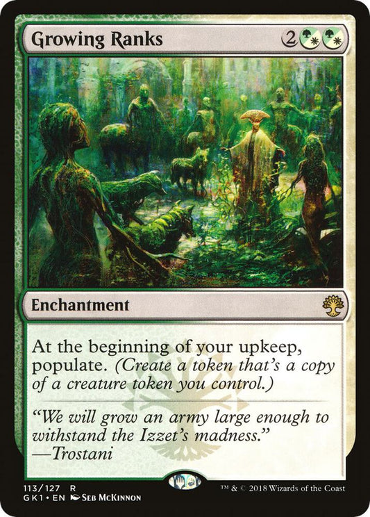 Growing Ranks - Rare - 113/127