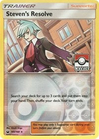 Steven's Resolve (Pokemon League) - Reverse Holofoil - 145/168
