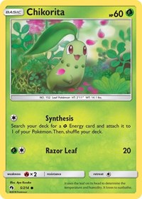 Chikorita - Reverse Grass Holofoil - 5/214