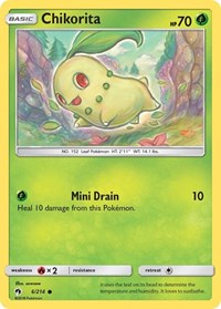 Chikorita - Reverse Grass Holofoil - 6/214