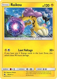 Raikou - Reverse Holofoil - 79/214
