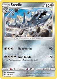 Steelix - Reverse Holofoil - 125/214