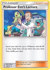 Professor Elm's Lecture - Reverse Holofoil - 188/214