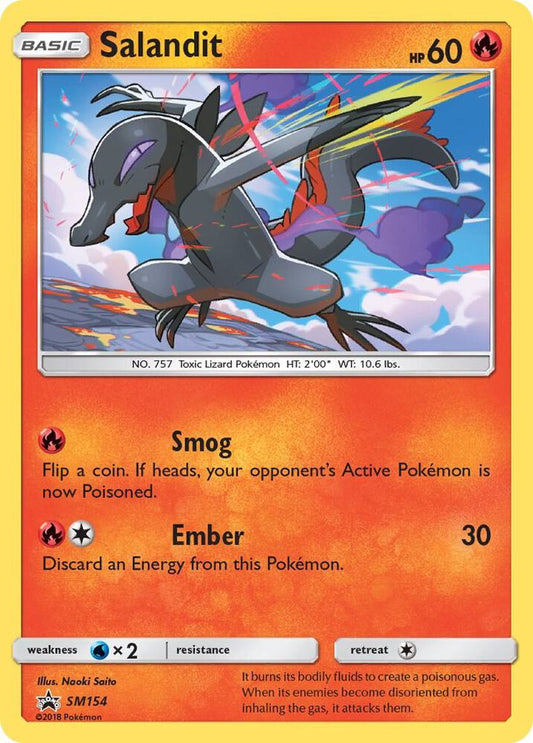 Salandit (Promo) - Holofoil - SM154