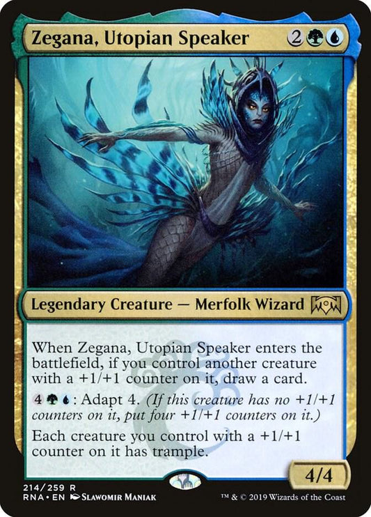 Zegana, Utopian Speaker - Rare - 214/259