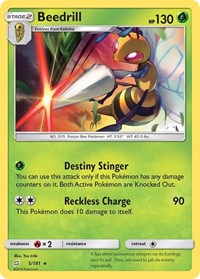 Beedrill - Holofoil - 5/181