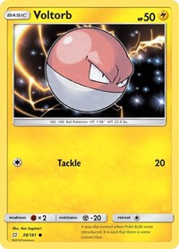 Voltorb - Reverse Holofoil - 38/181