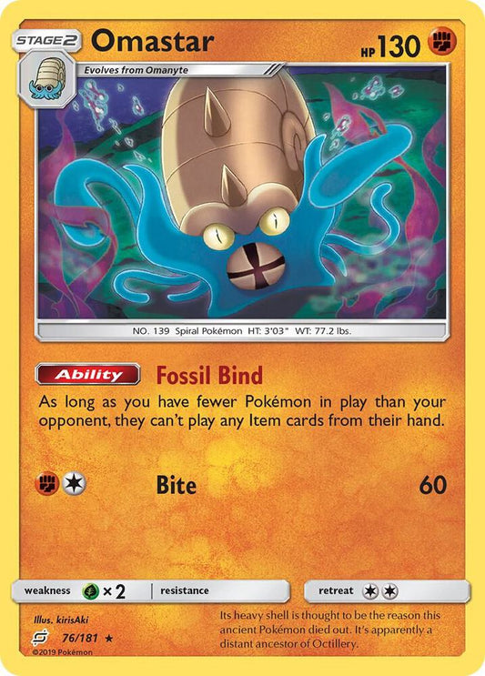 Omastar - Holofoil - 76/181