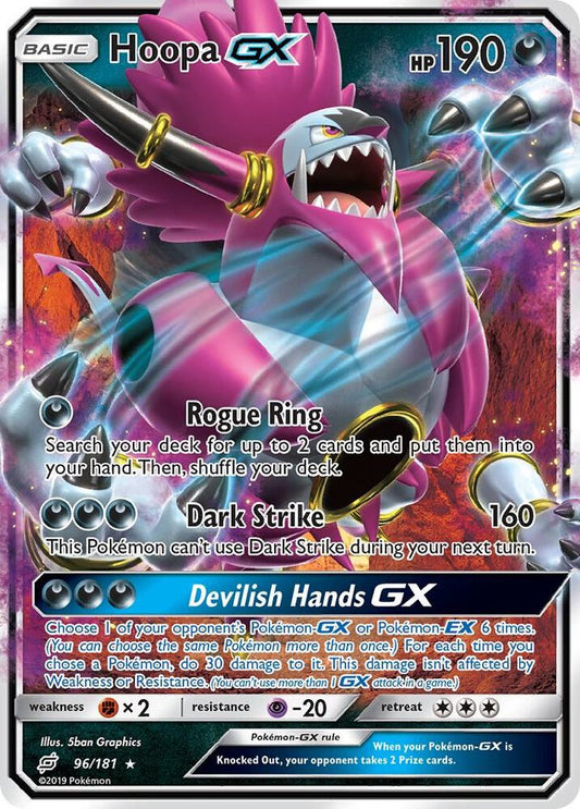 Hoopa GX - Holofoil - 96/181