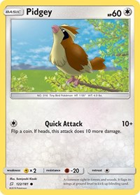 Pidgey - Reverse Holofoil - 122/181