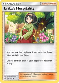 Erika's Hospitality - Holofoil - 140/181
