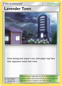 Lavender Town - Reverse Holofoil - 147/181