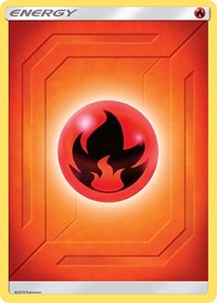 Fire Energy (2019 Unnumbered) - Reverse Holofoil
