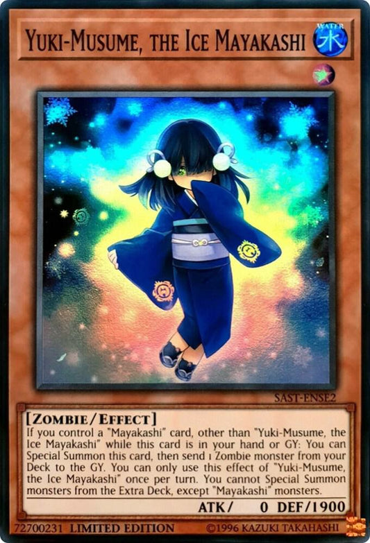 Yuki-Musume, the Ice Mayakashi - Super Rare - Limited Edition - SAST-ENSE2