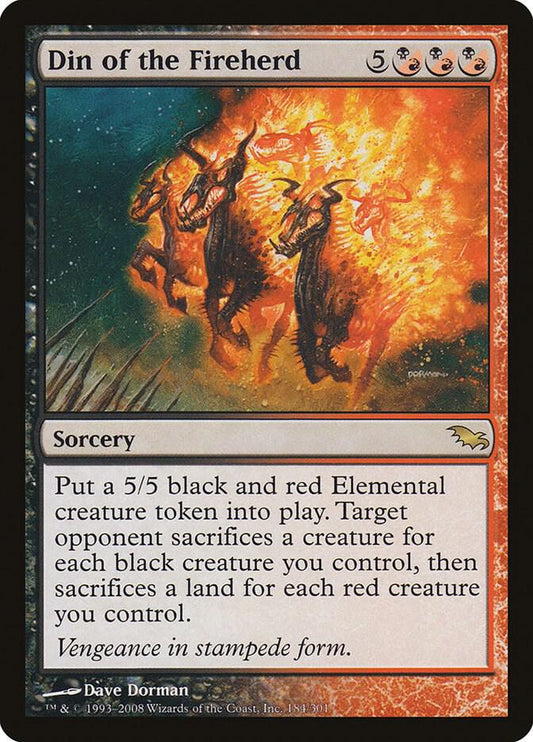 Din of the Fireherd - Rare - 181/301